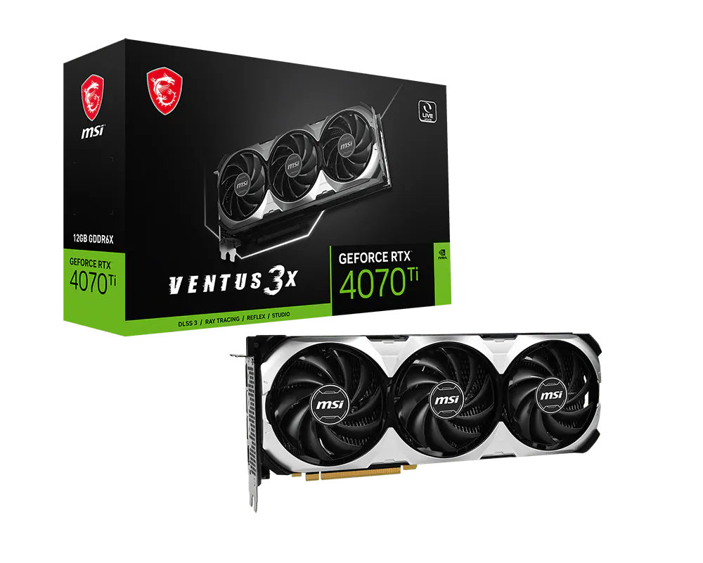 MSI GeForce RTX 4070 Ti VENTUS 3X 12G